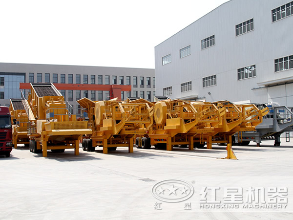 直銷廠家的移動煤炭破碎機(jī)