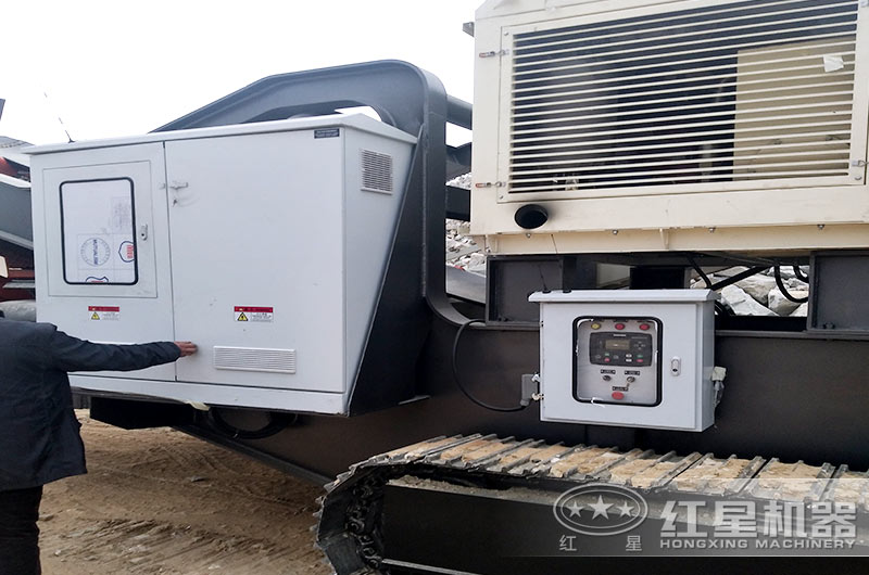 大型移動粉石、沙機控制系統(tǒng)