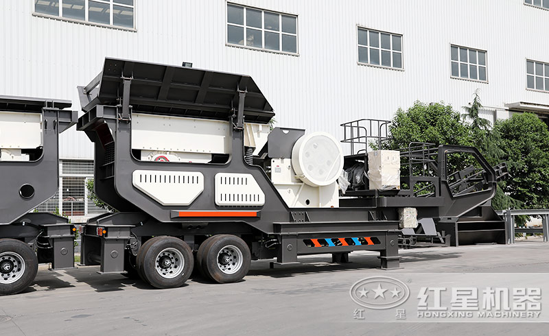 輪胎顎式移動破碎機(jī)